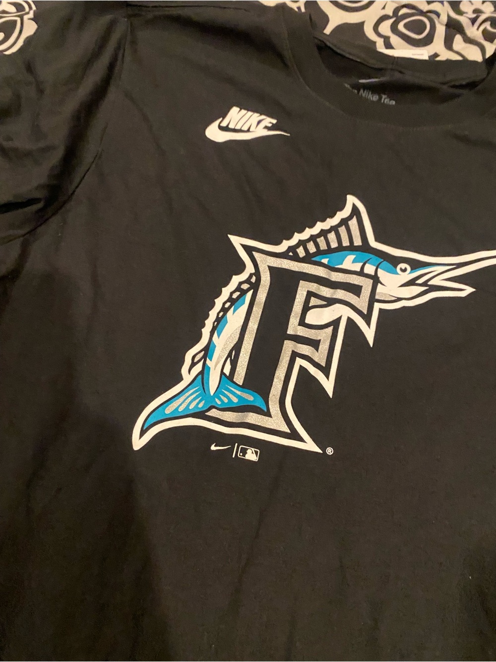 Nike Black The Nike Tee - White Logo
